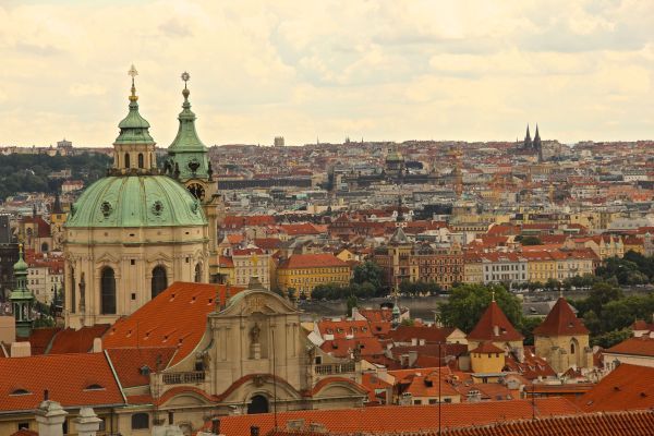 prague city buildings